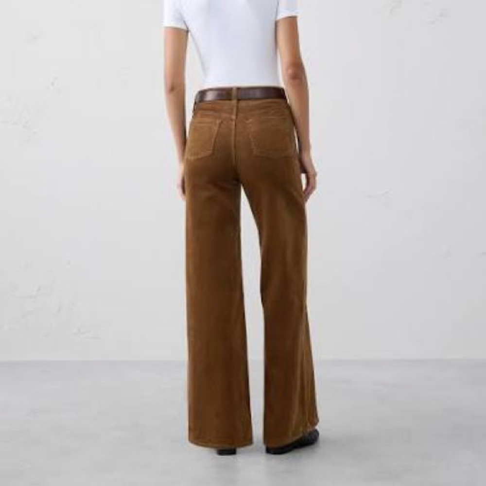 Banana Republic Factory WIDE-LEG HIGH-RISE CORDUROY PANT